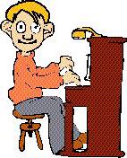 Jouant au piano vous fait rire!