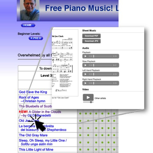 Piece titles are now clickable links straight to each piece's own page