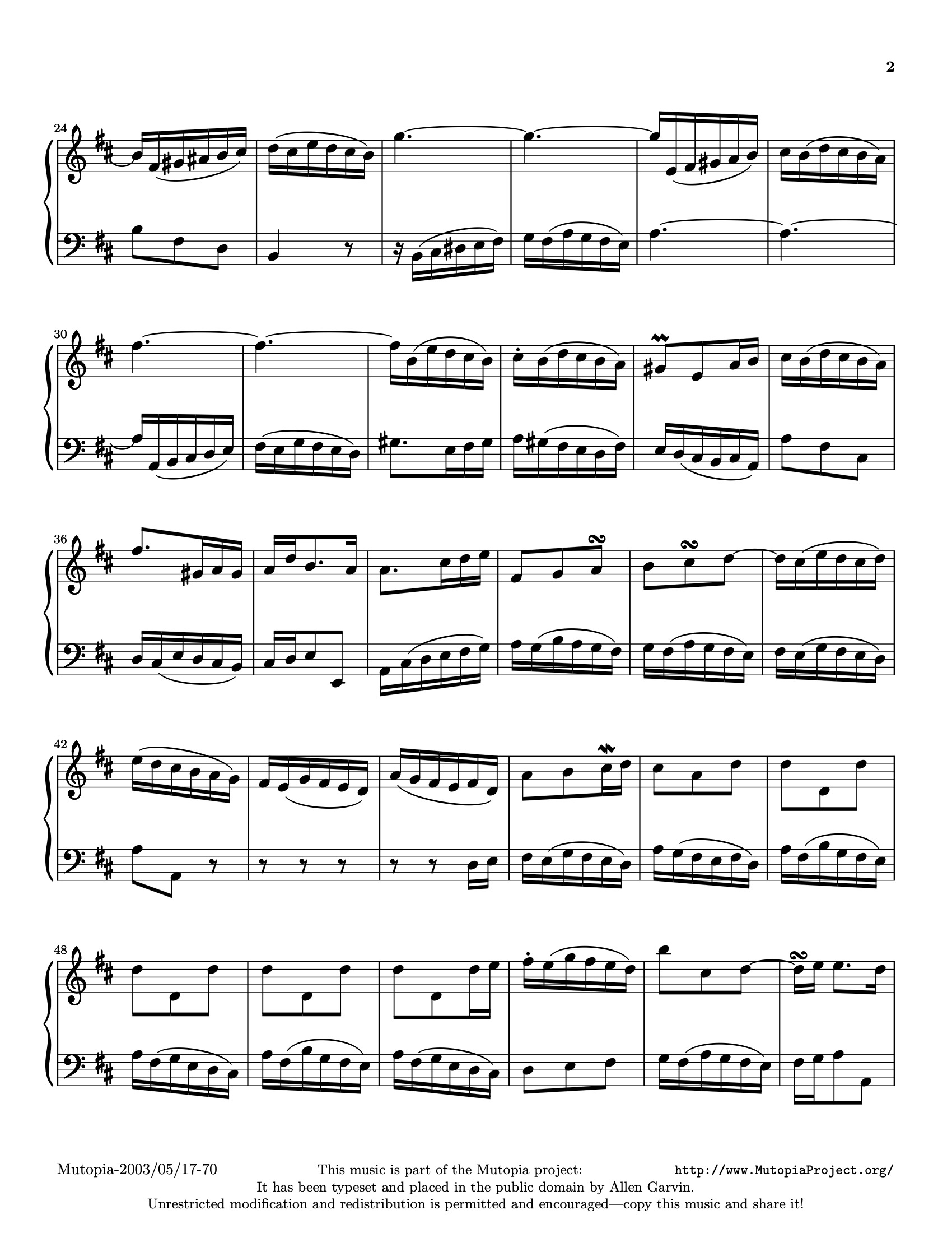 Invention No. 3 sheet music — page 2